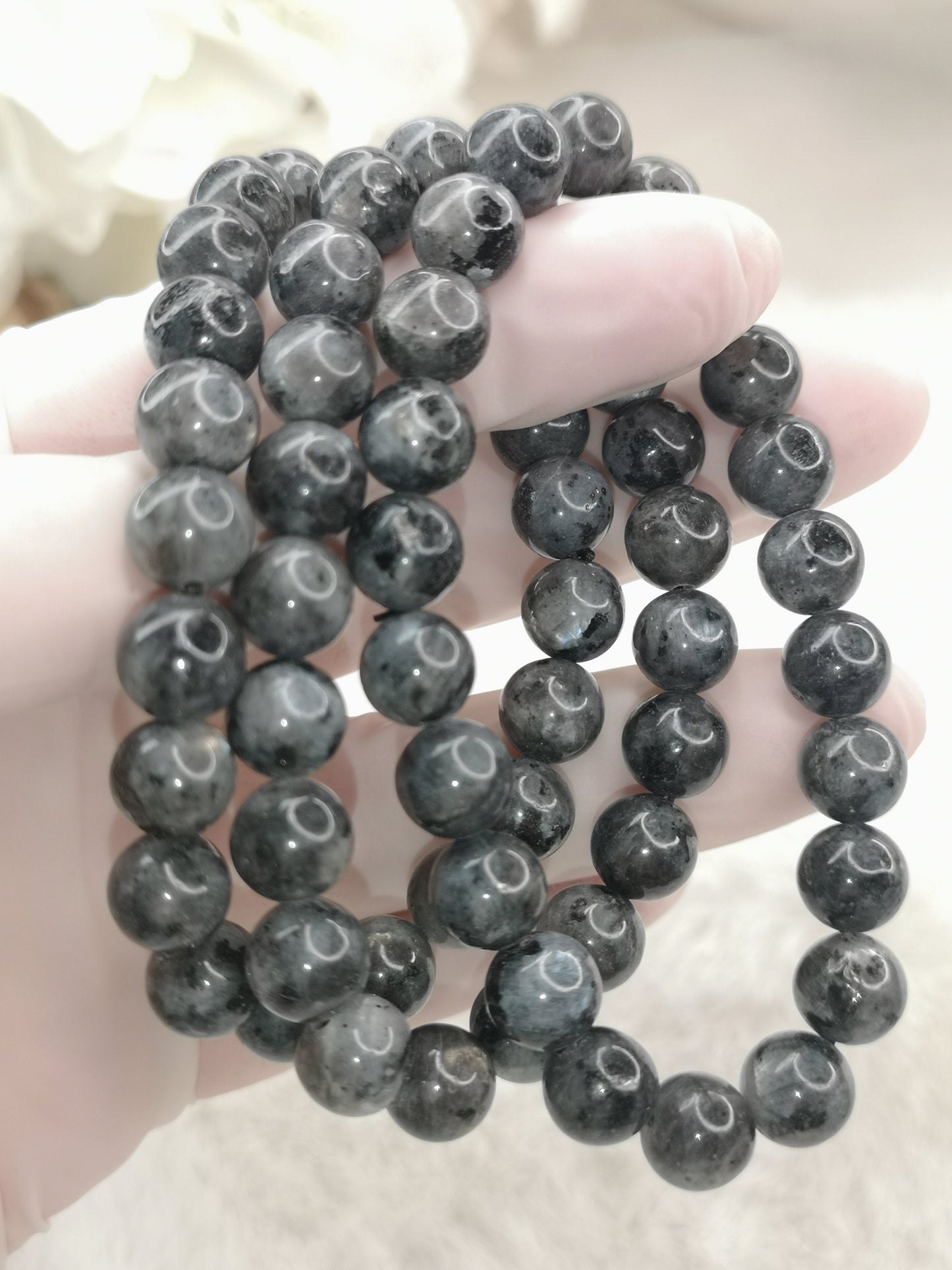 Larvikit Edelstein Armband