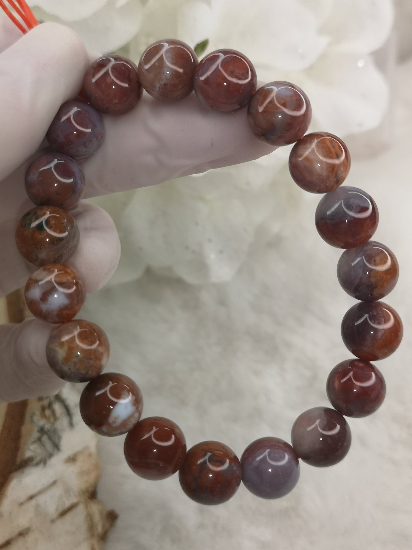 Yanyuan Achat Edelstein Armband