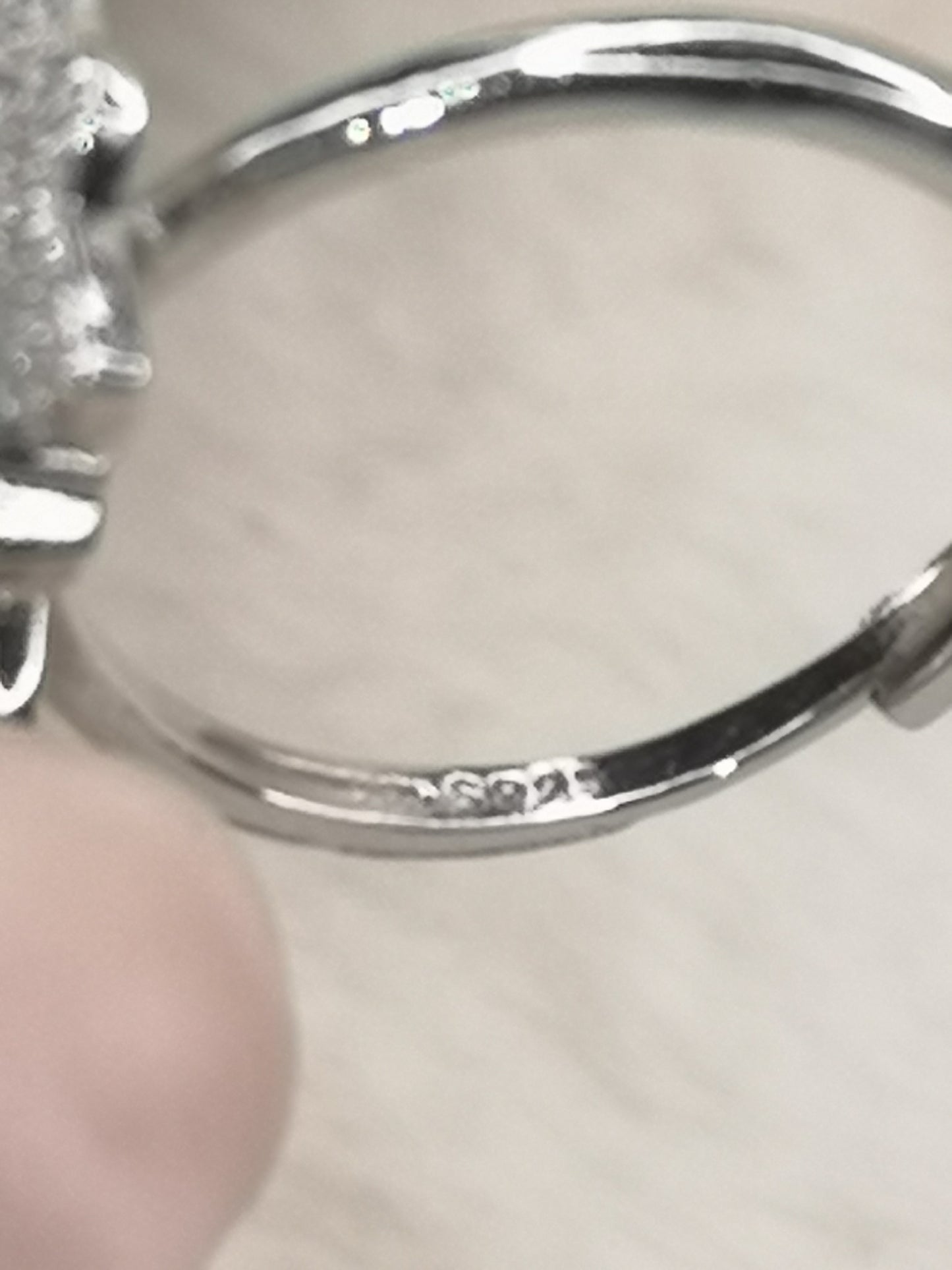 Turkuaz Edelstein, Schmetterling, 925 Silber Ring, verstellbar