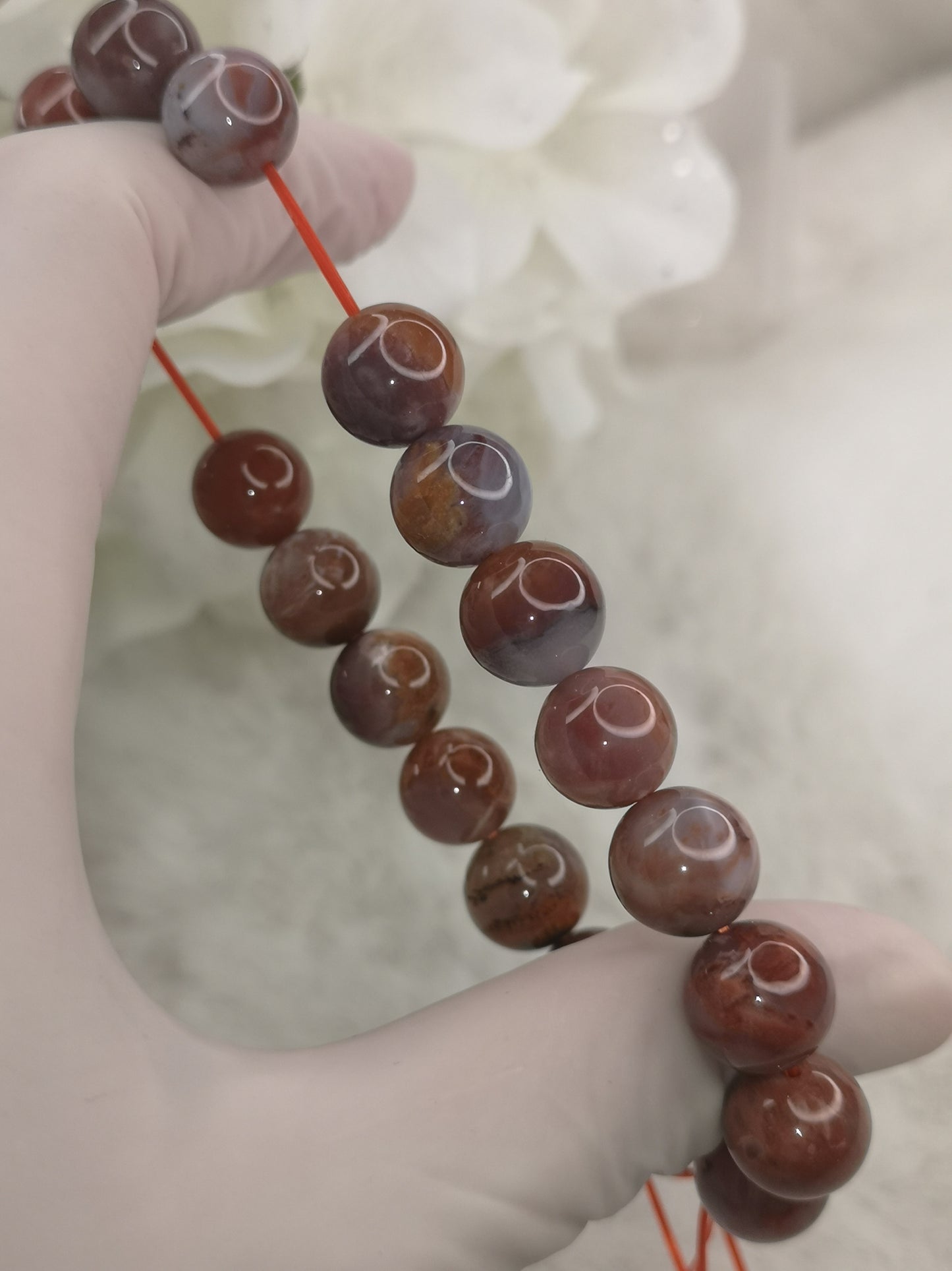 Yanyuan Achat Edelstein Armband