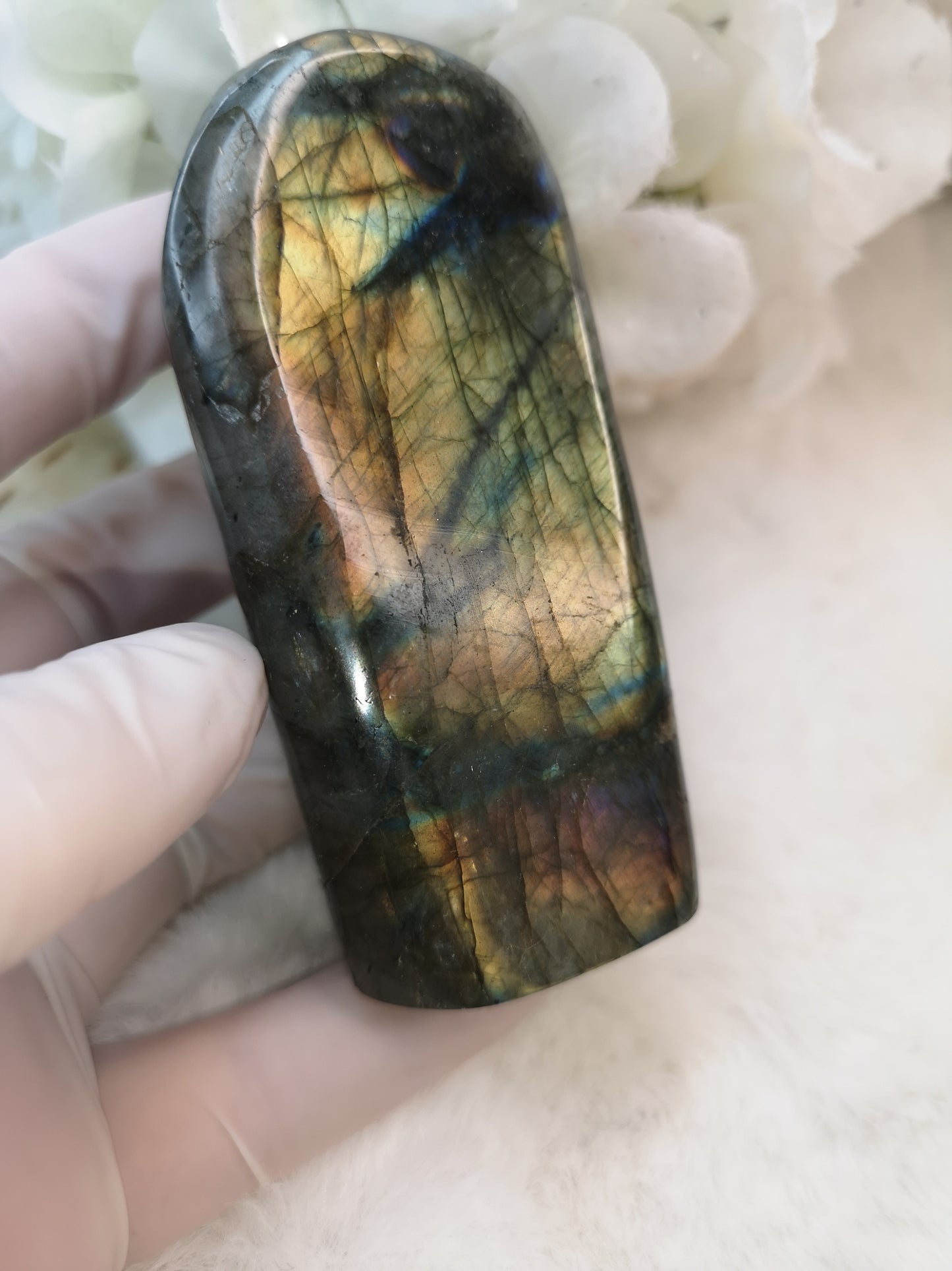 Labradorite Edelstein Freiform