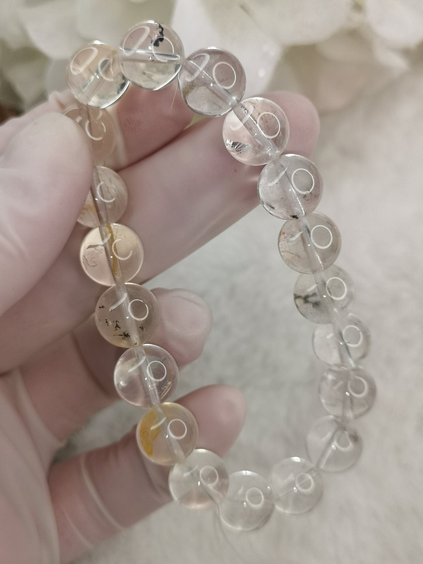 Bergkristall Edelstein Armband