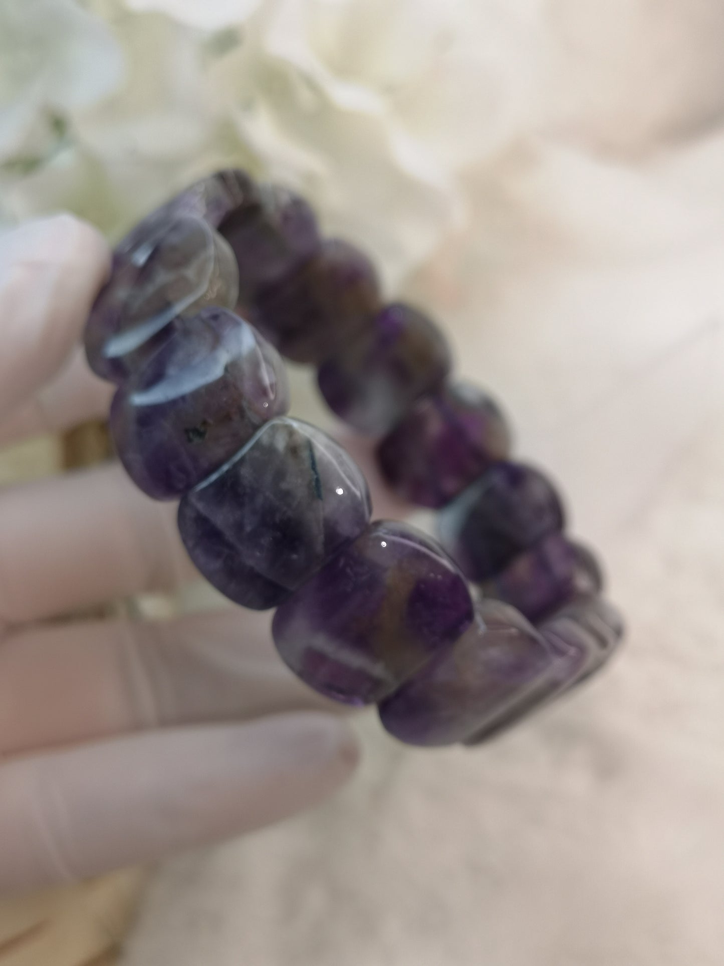 Amethyst Edelstein Armband