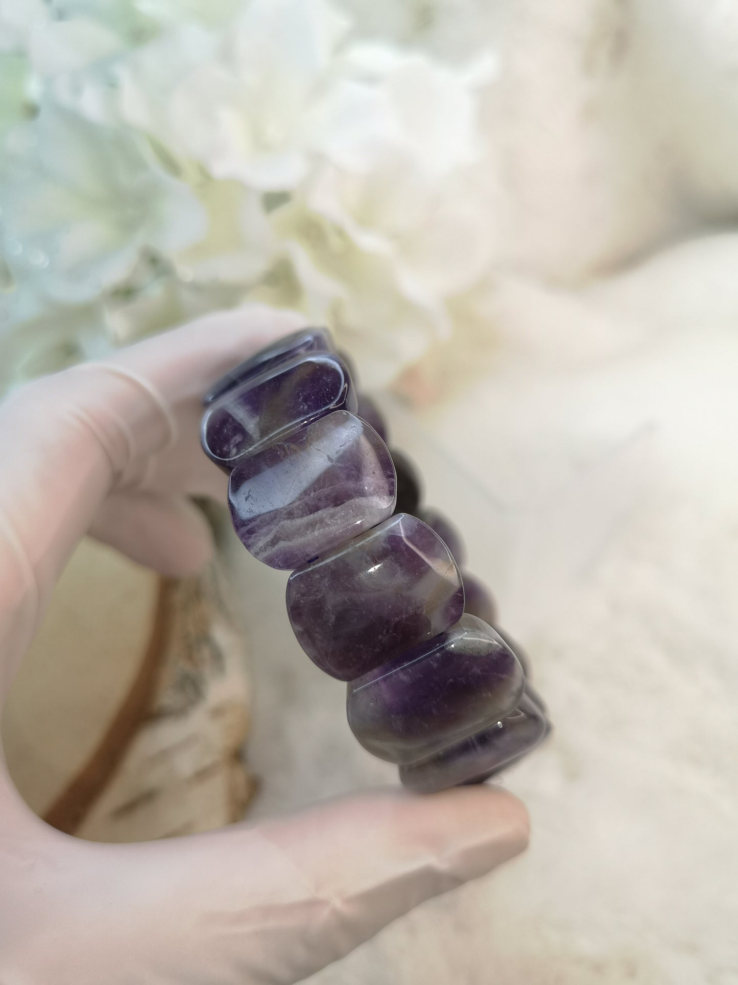 Amethyst Edelstein Armband