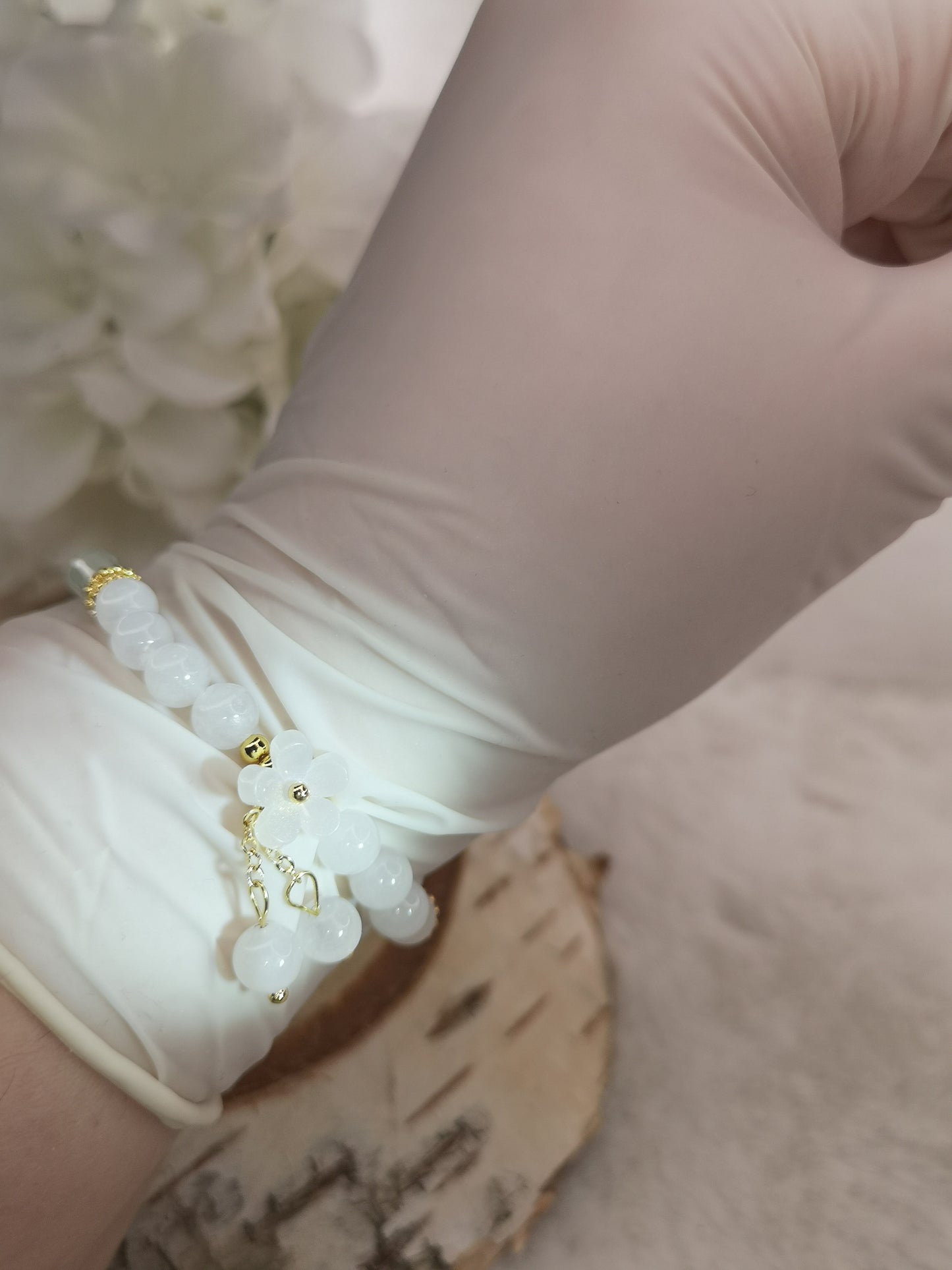 Jadeite Jade Edelstein Armband DIY