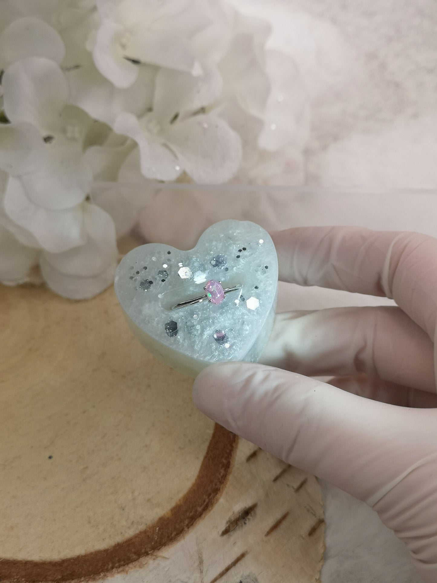 Ring Halter aus Kunstharz by #dayza