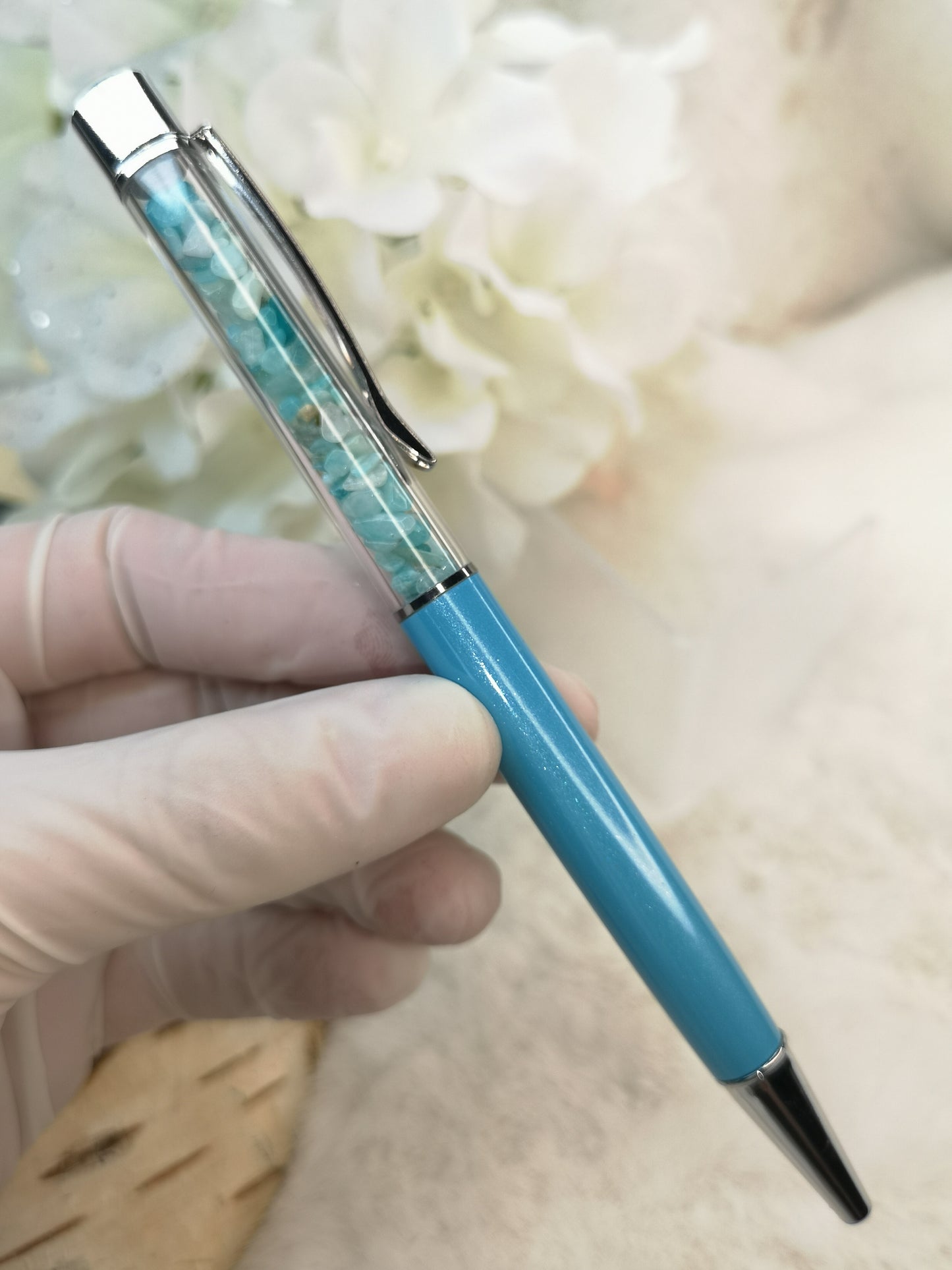 Amazonit Edelstein Kugelschreiber 🖊