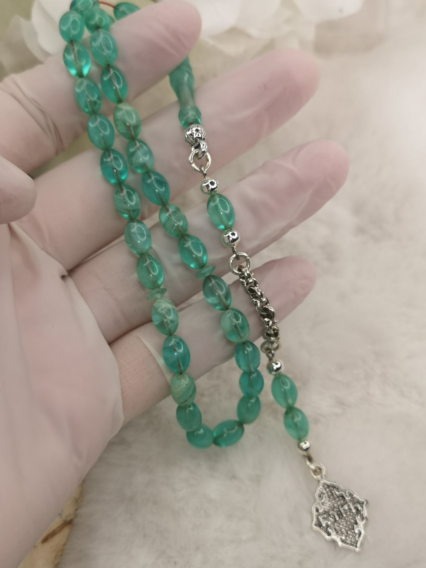 Sıkma Kehribar tesbih Gebetskette 📿