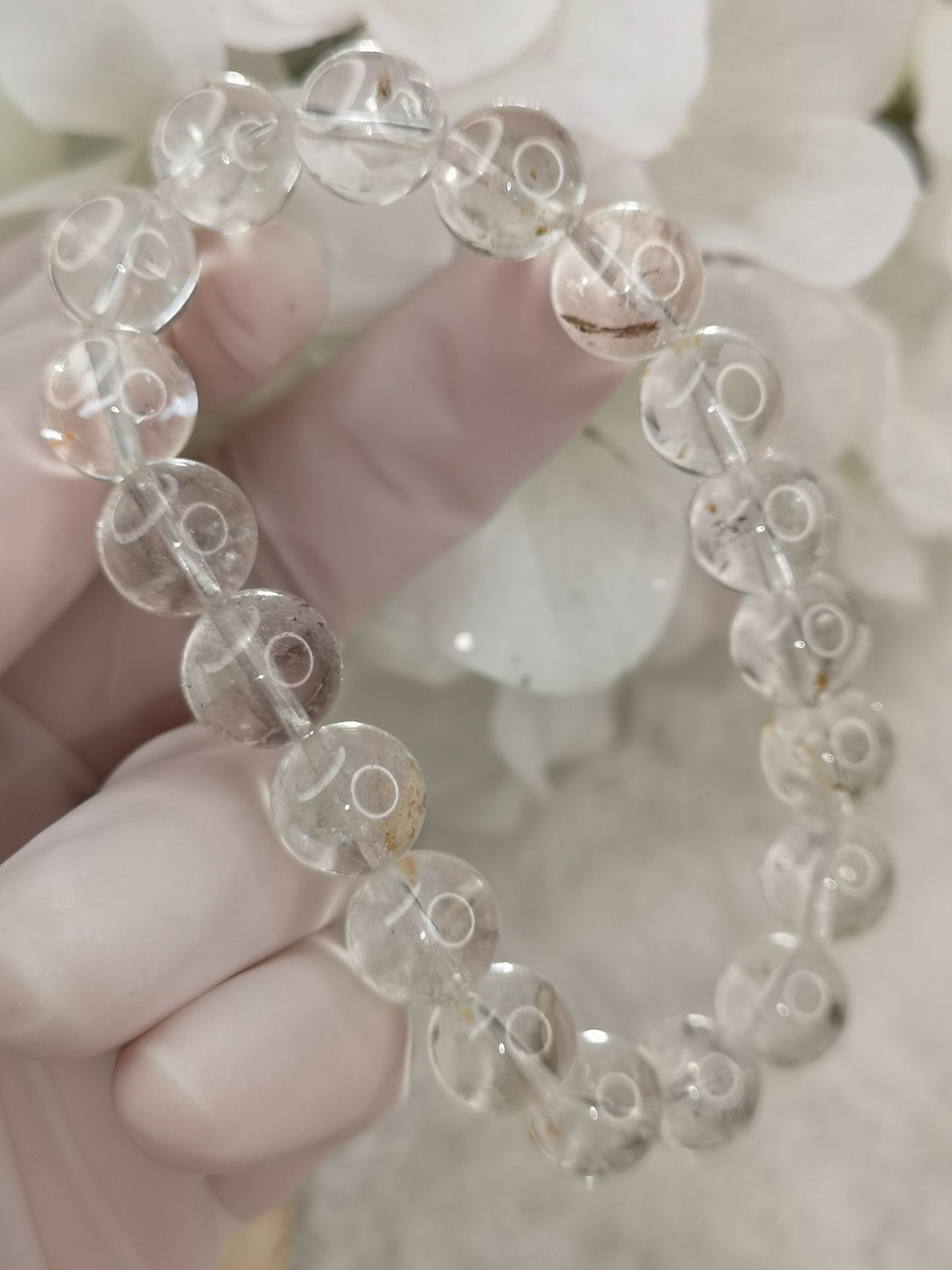 Bergkristall Edelstein Armband