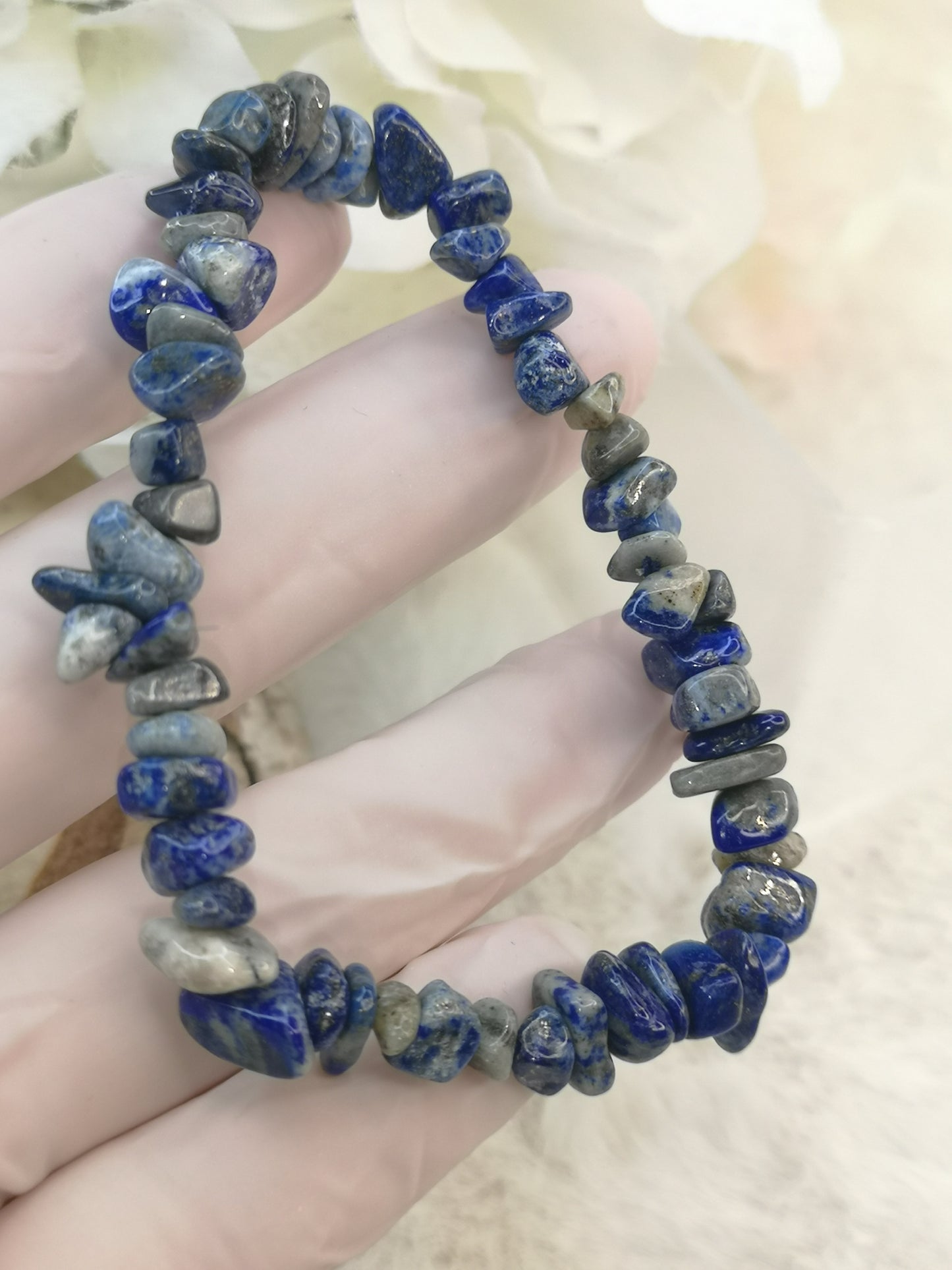 Lapislazuli Lapis Edelstein Armband
