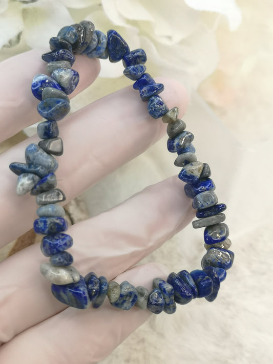 Lapislazuli Lapis Edelstein Armband