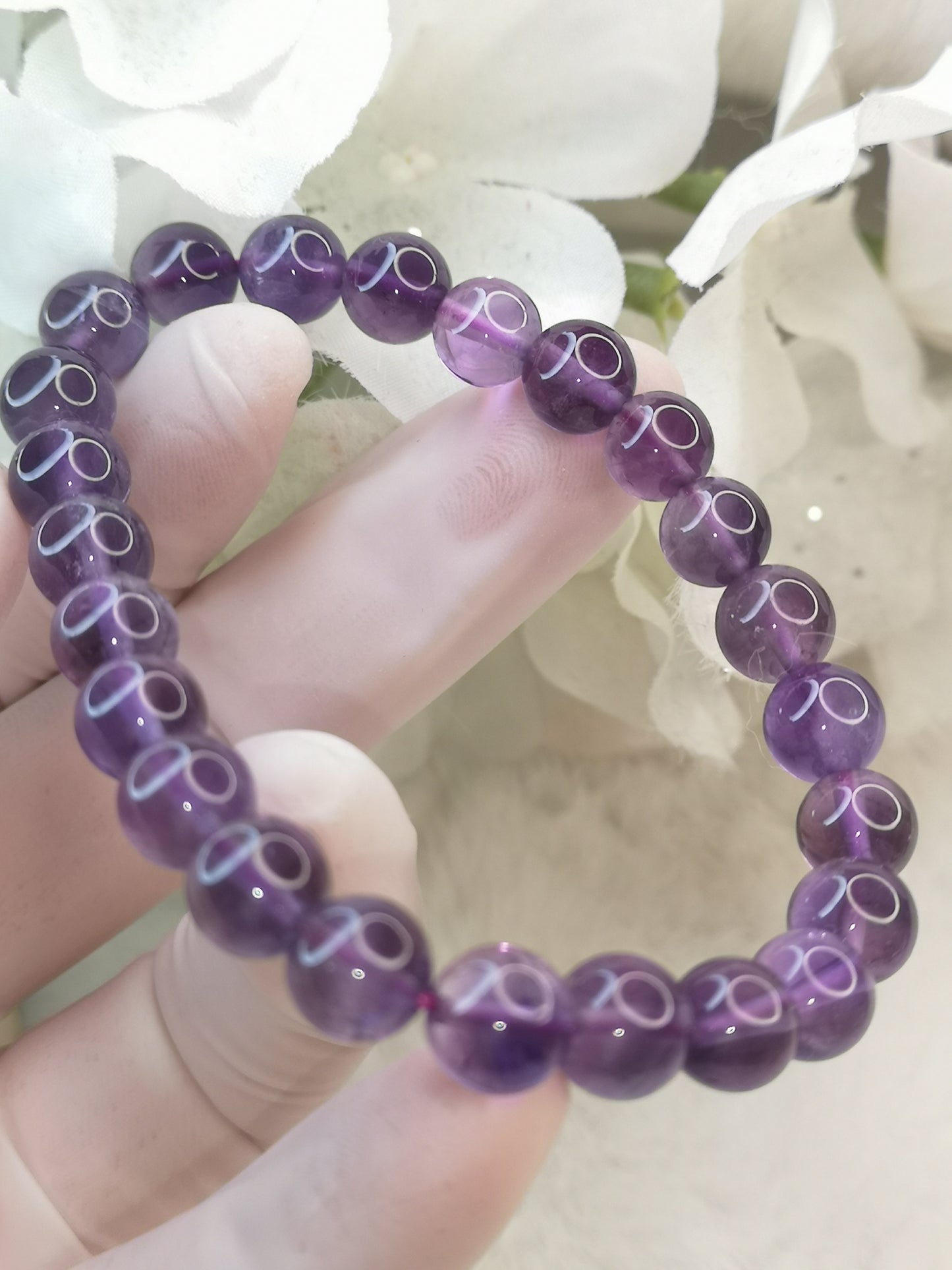 Amethyst Edelstein Armband