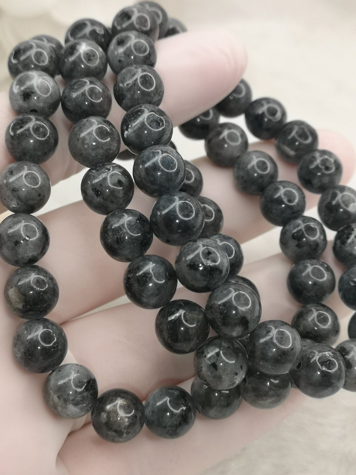 Larvikit Edelstein Armband