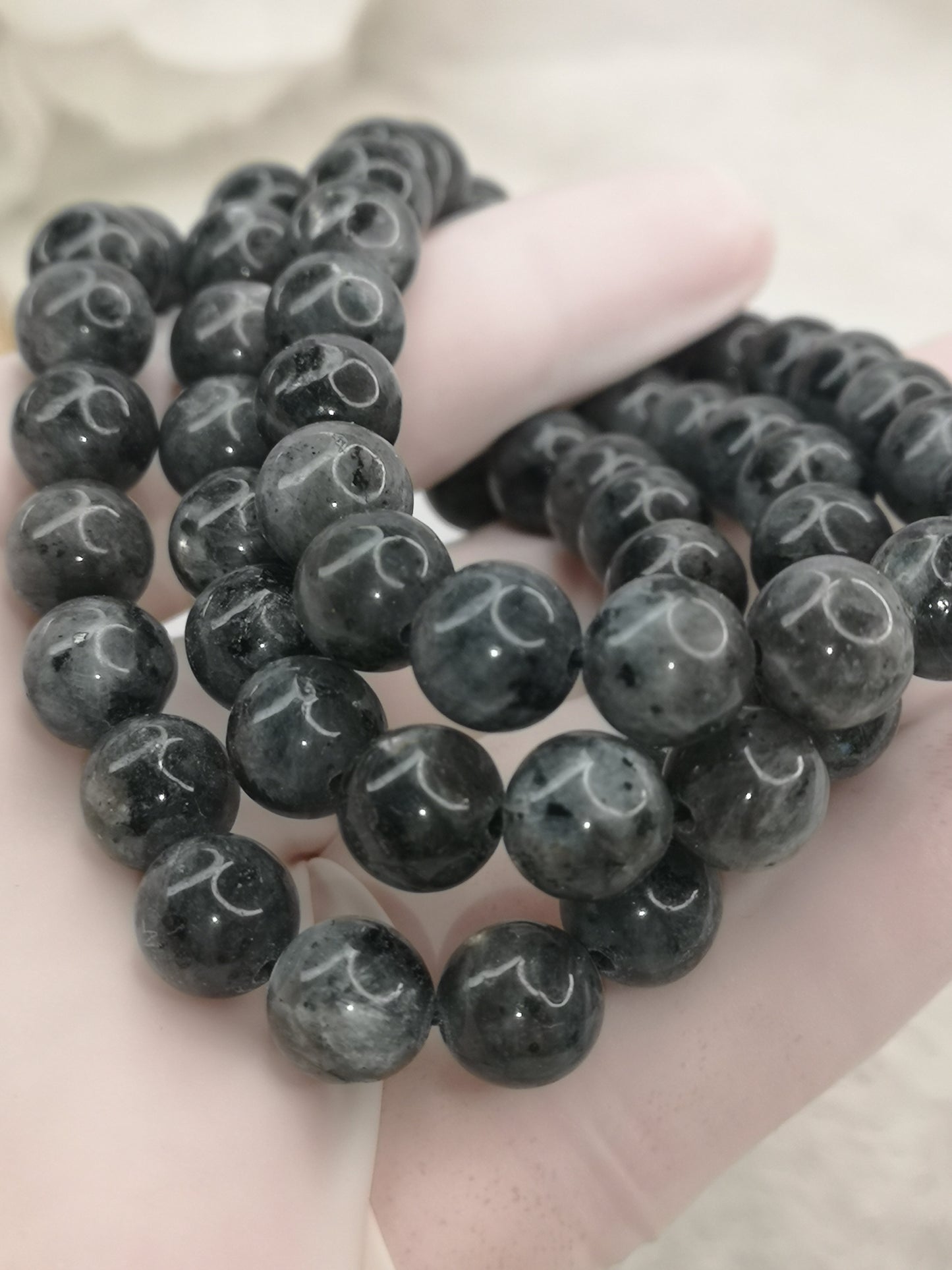 Larvikit Edelstein Armband