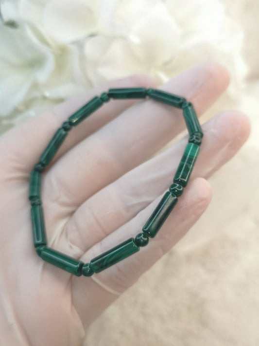 Malachite Edelstein Armband