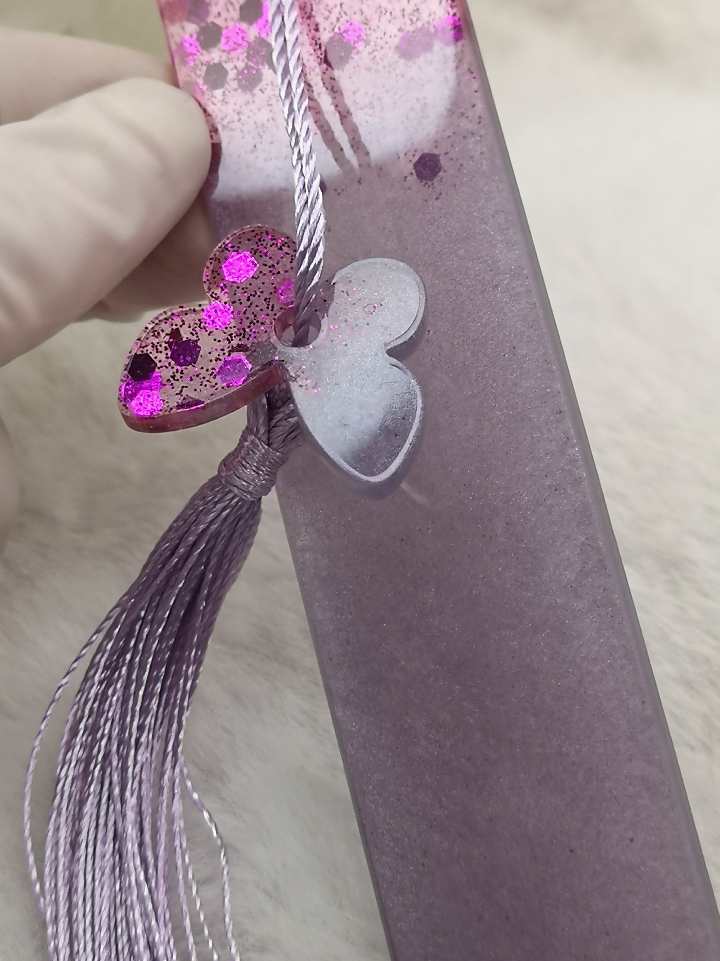 Lesezeichen mit Schmetterling