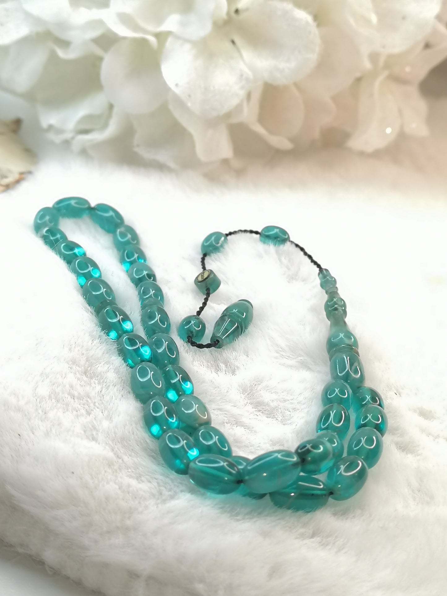 Sıkma Kehribar tesbih Muhammed Tacir Usta 📿 Gebetskette 📿