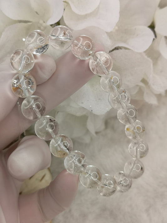 Bergkristall Edelstein Armband
