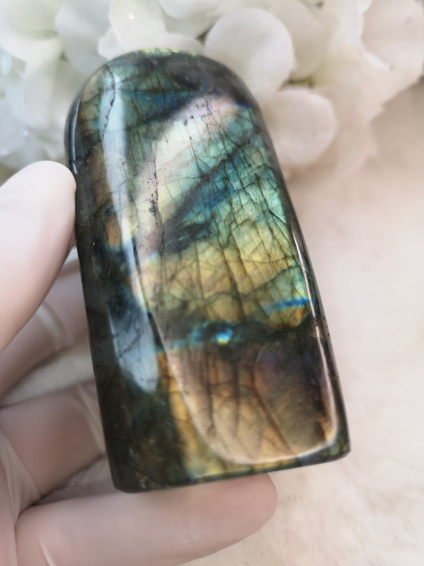 Labradorite Edelstein Freiform