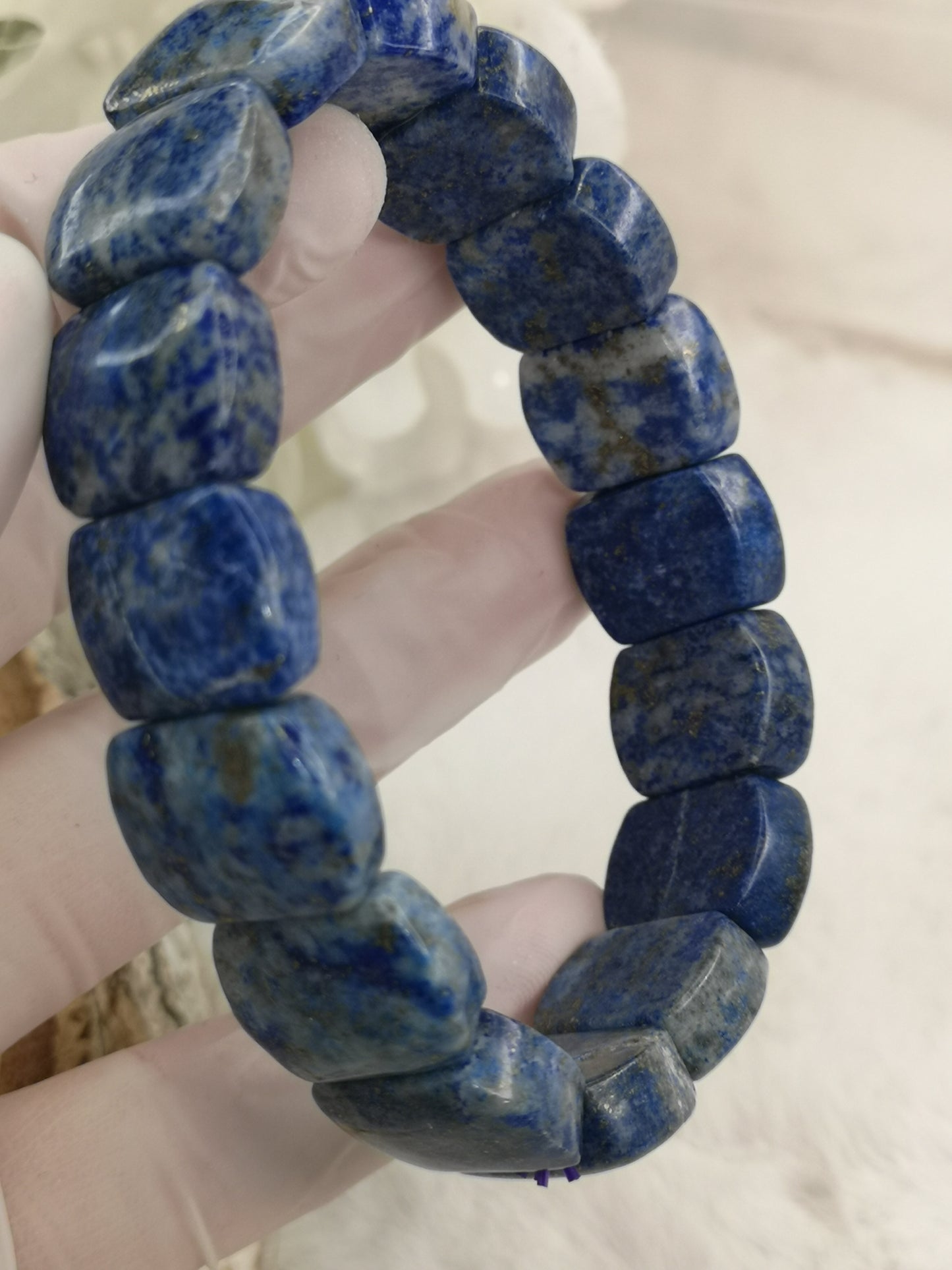 Lapislazuli Lapis Armband Edelstein