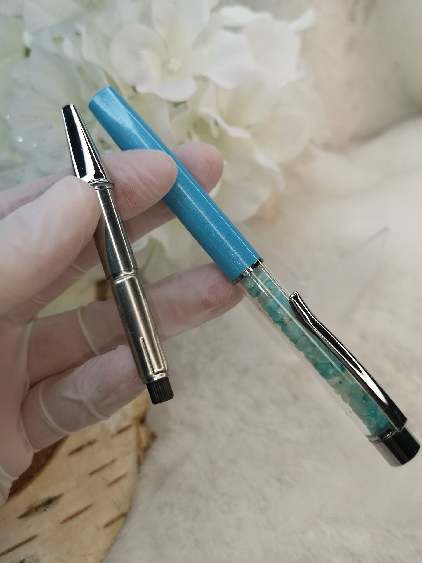 Amazonit Edelstein Kugelschreiber 🖊