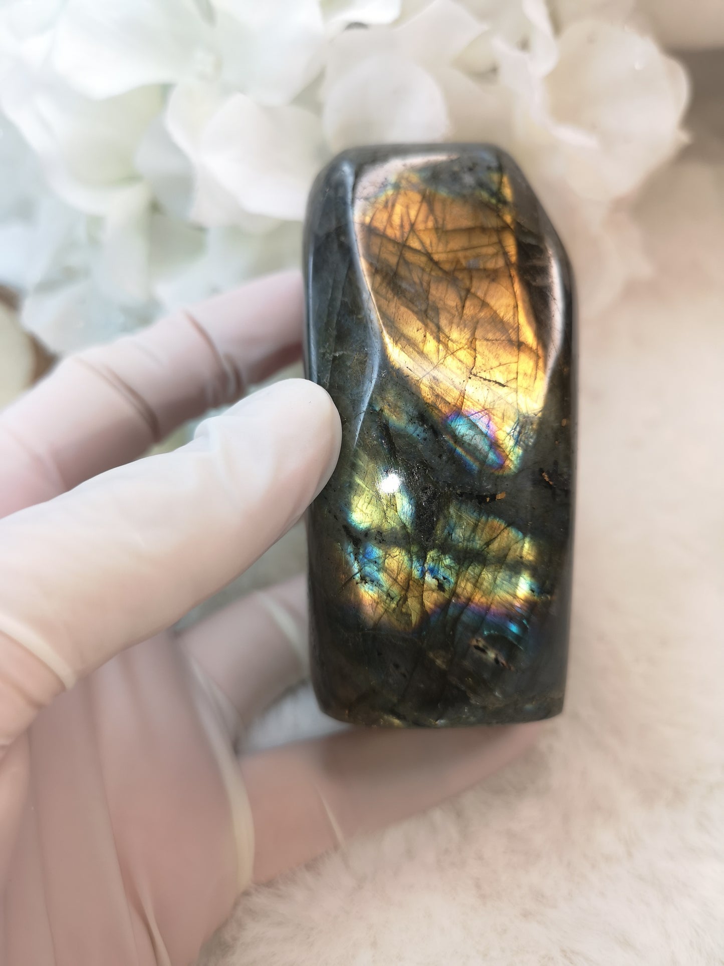 Labradorite Edelstein Freiform