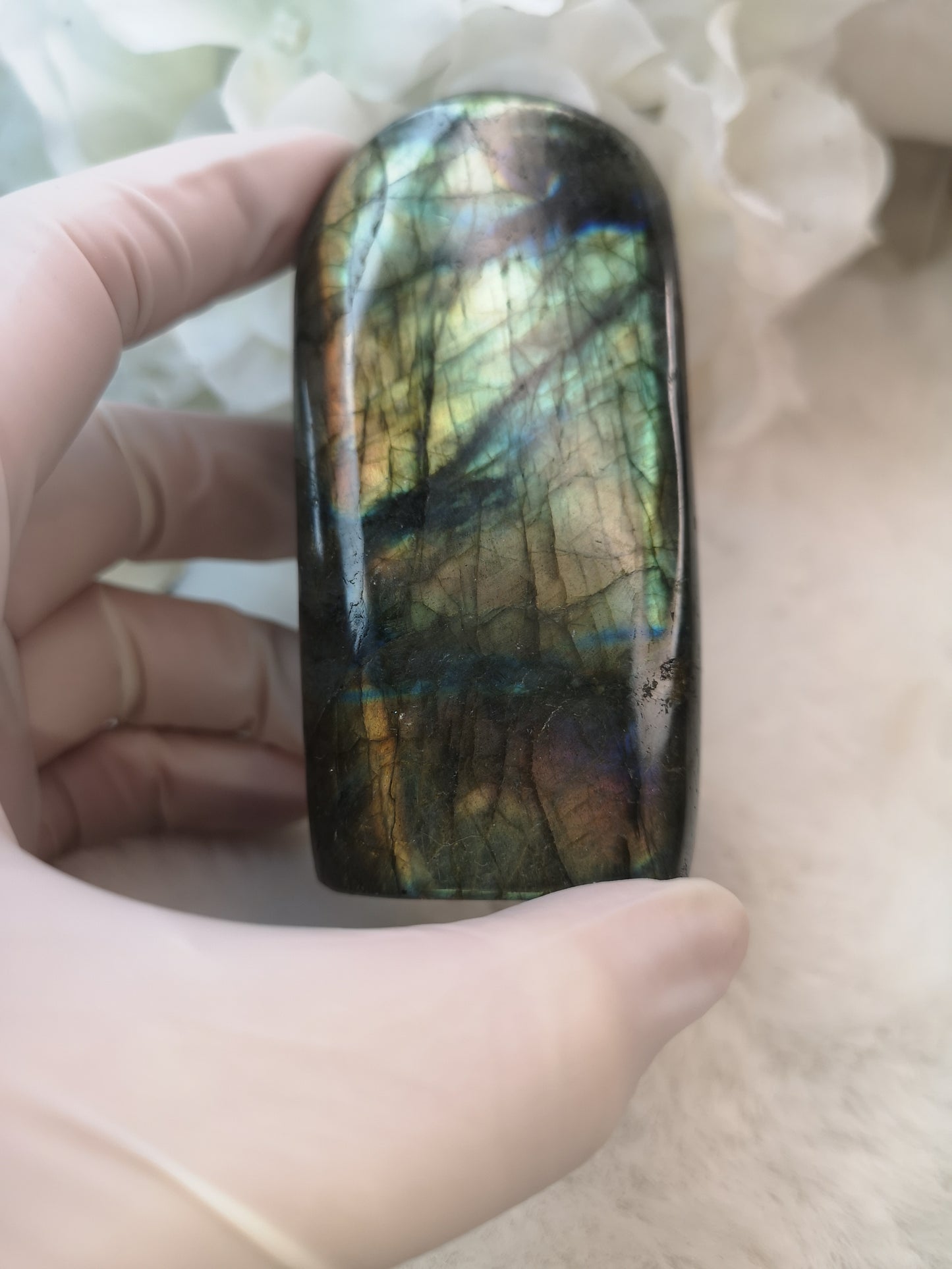 Labradorite Edelstein Freiform