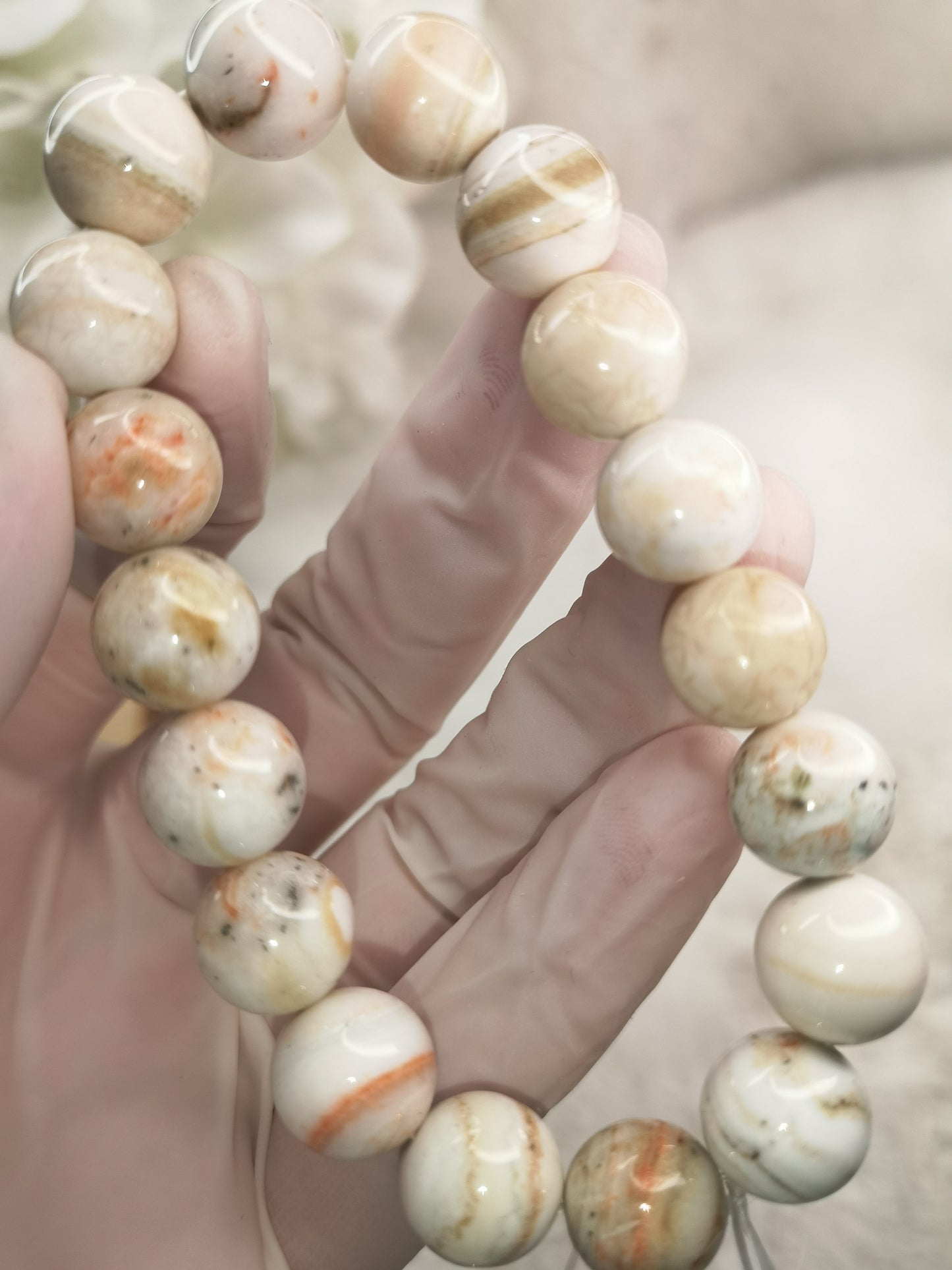 Ocean Jasper Edelstein Armband