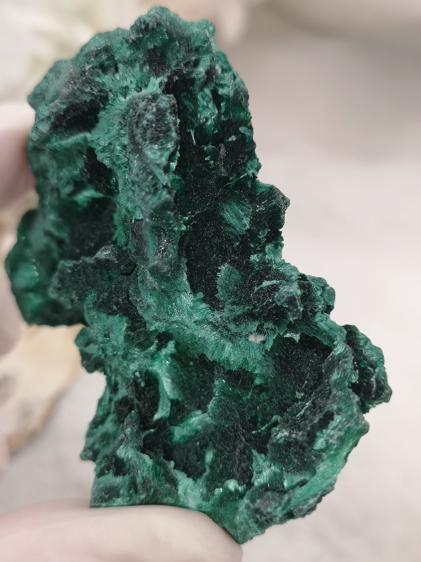 Malachite Edelstein Freiform