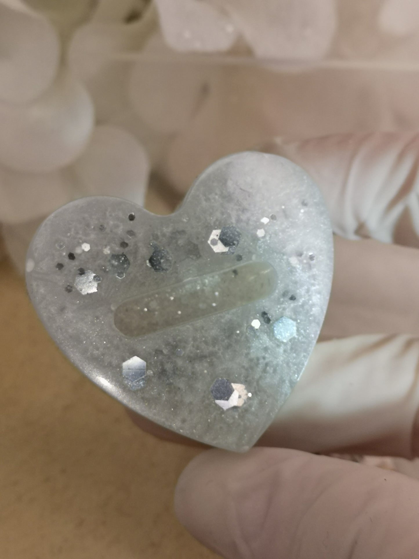 Ring Halter aus Kunstharz by #dayza