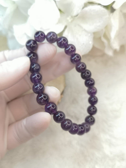 Amethyst Edelstein Armband