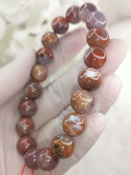 Yanyuan Achat Edelstein Armband